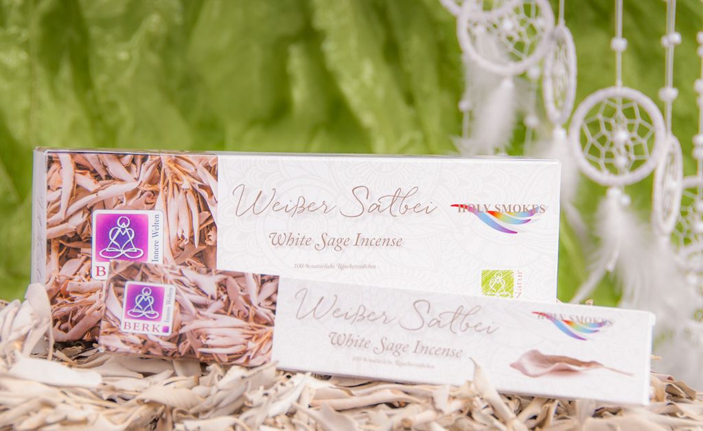Kadzidełka w sztyfcie White Sage Berk HS-99 opakowanie 12 Zdjęcie produktu 