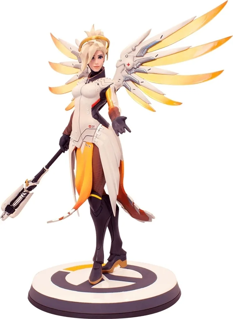 Blizzard Overwatch Statue Mercy 35cm : Figurine de Collection Officielle