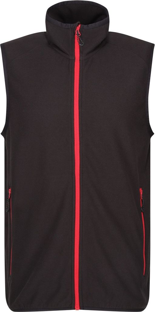Regatta Professional - Weste für Herren RG9725 (L) (Schwarz/Rot)