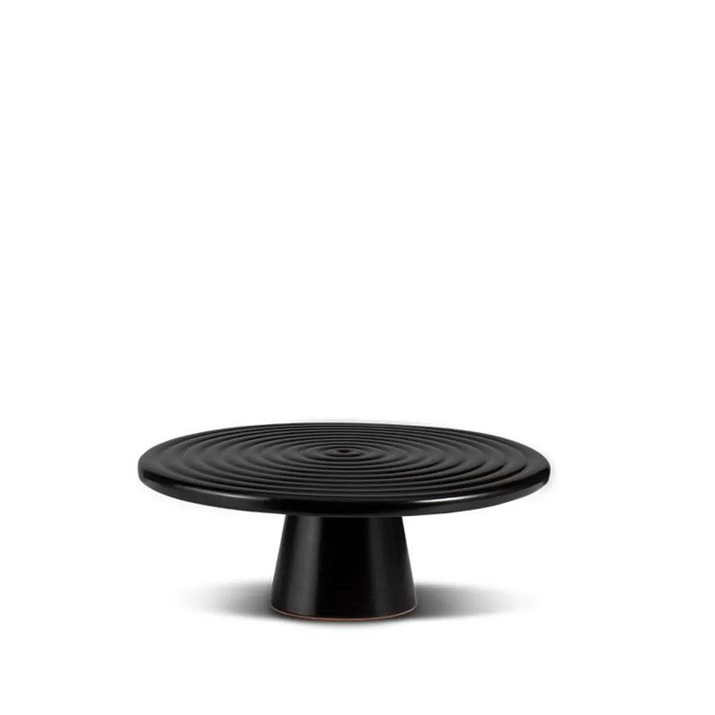 Dutchdeluxes Alzata in Ceramica Nera 20cm | Esclusività e Design