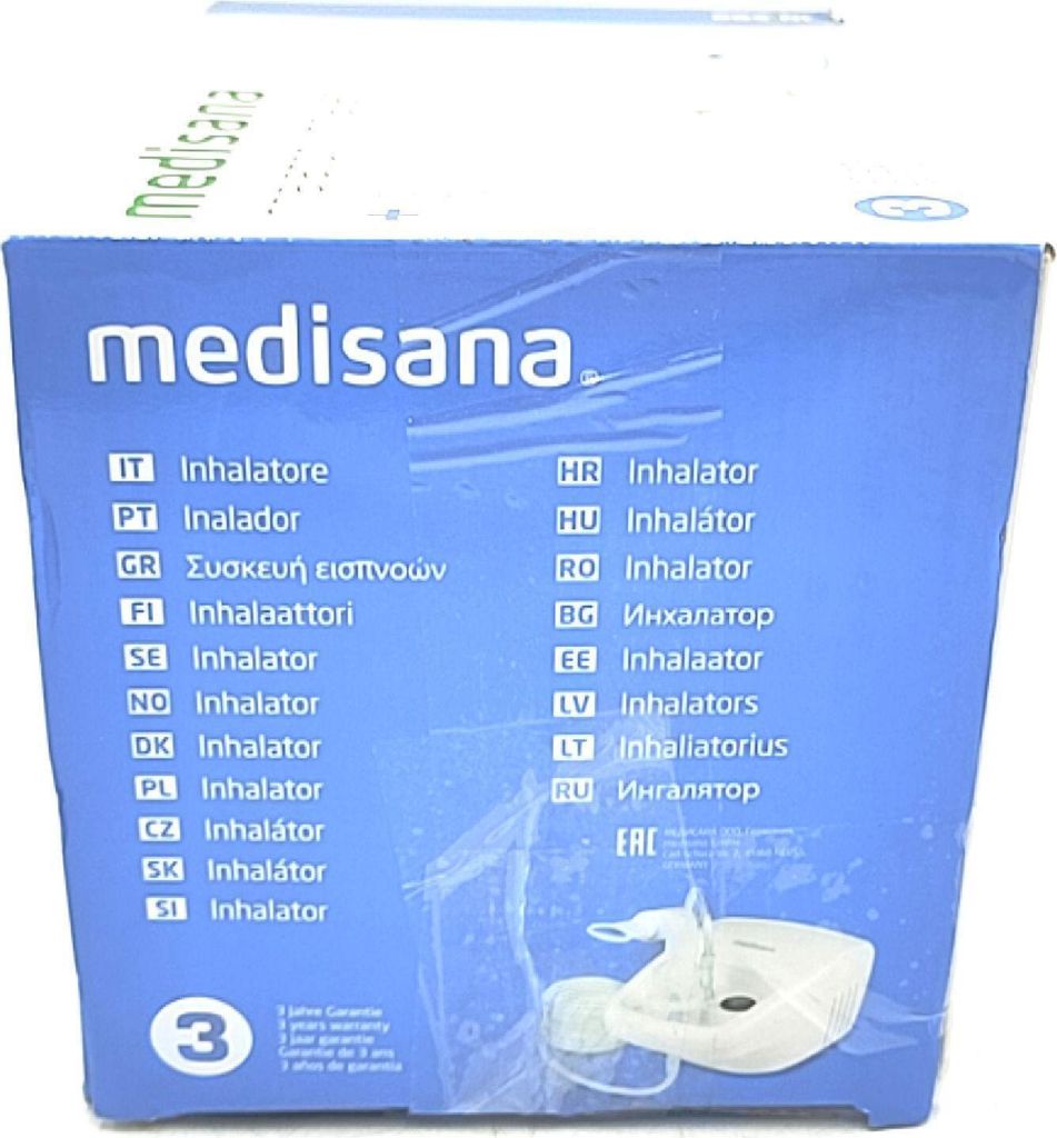Inhalátor Medisana IN 500 19,5x13,5x9,2 cm biely 54520 Obrázok produktu 28