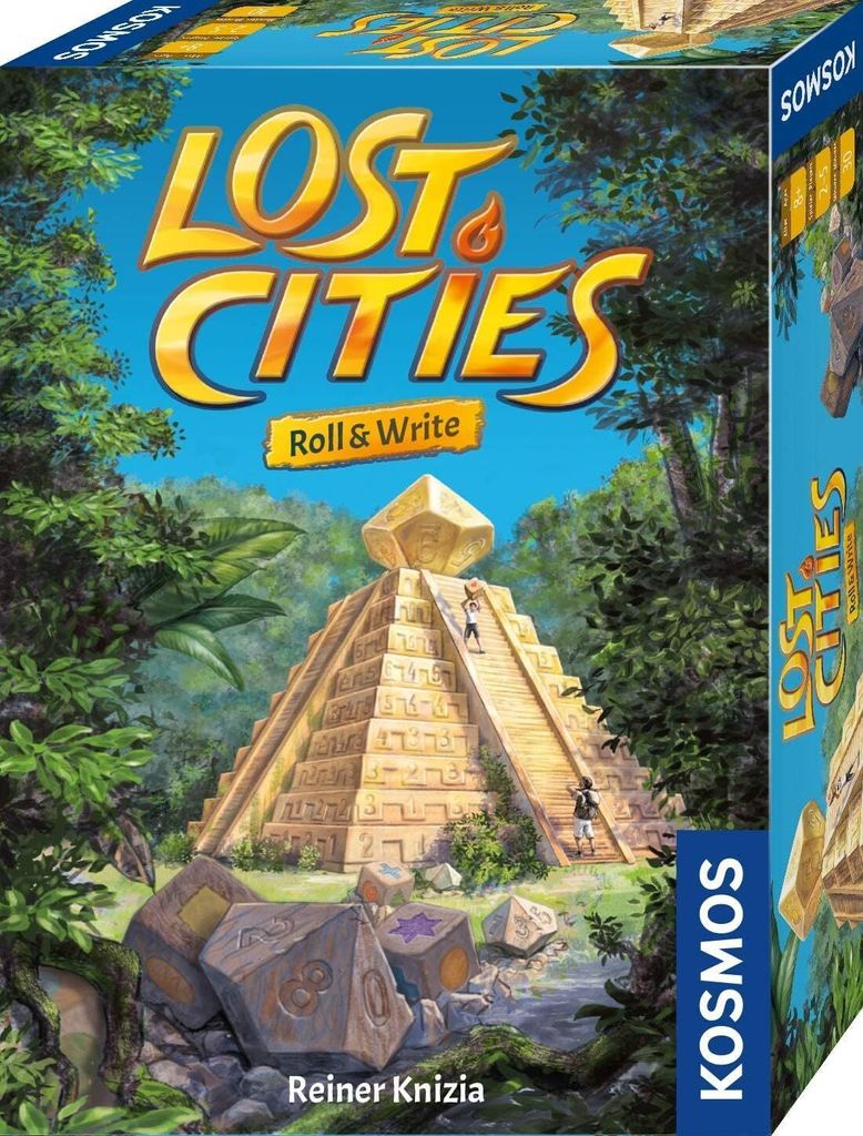 Kosmos Lost Cities - Roll & Write Produktbild 