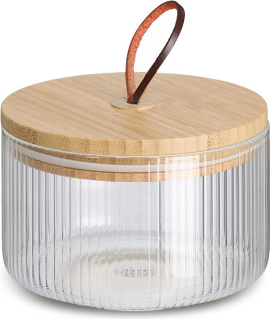 zeller Vorratsglas RILLEN BHT 12x7.80x12 cm