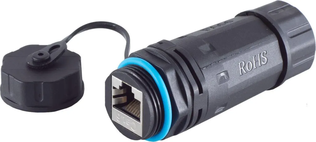 Réparer une connexion réseau coupée avec le connecteur Cat. 6 BASIC-S
