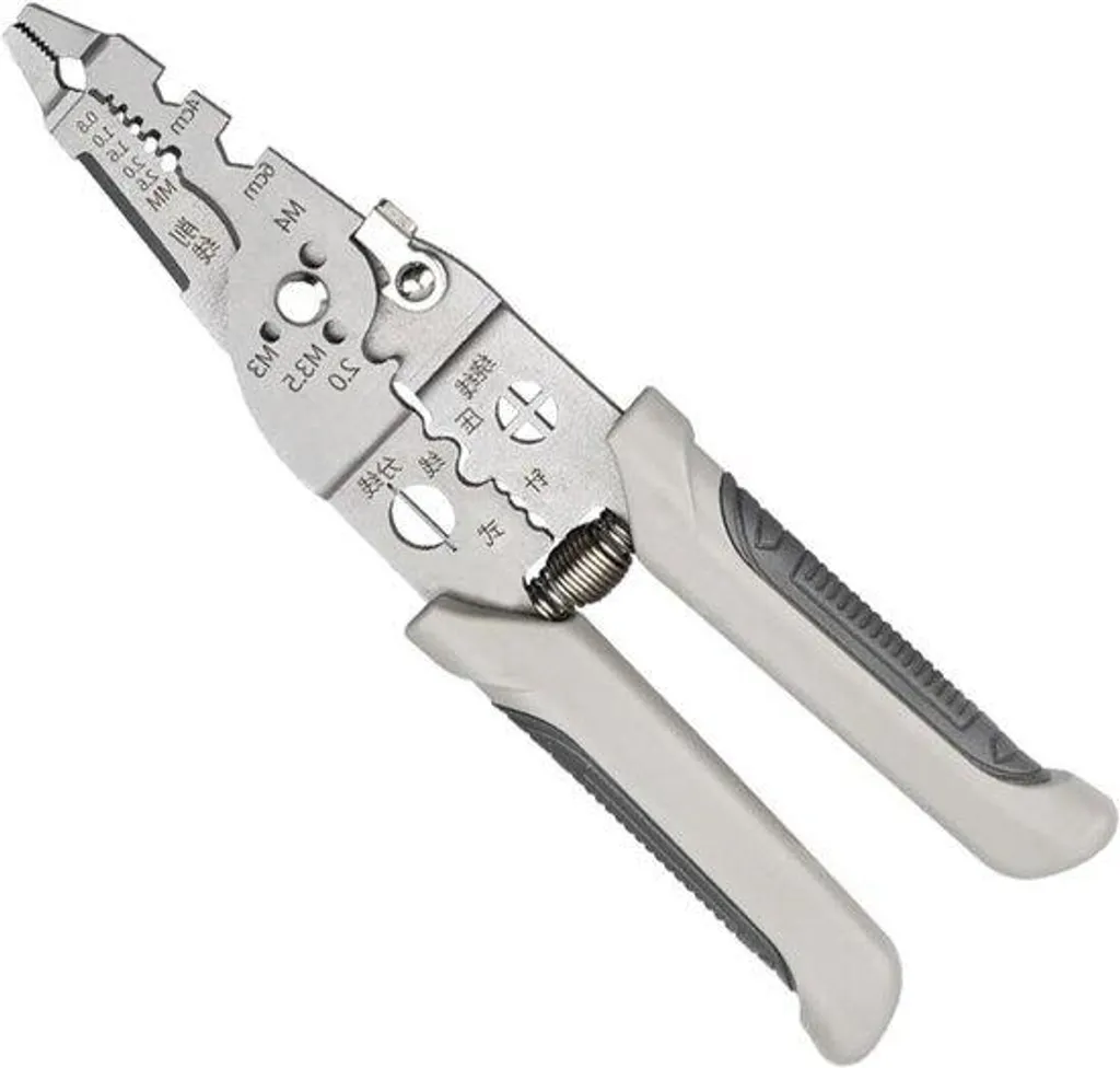 Pince en acier inoxydable avec coupe-fil haute précision 0,5-10 mm