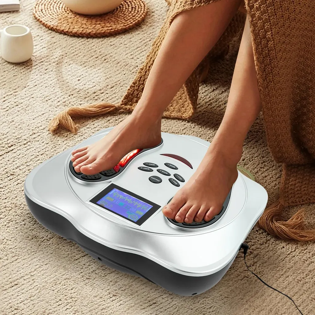 Simulateur de circulation sanguine - Appareil de massage pieds Blanc - 3