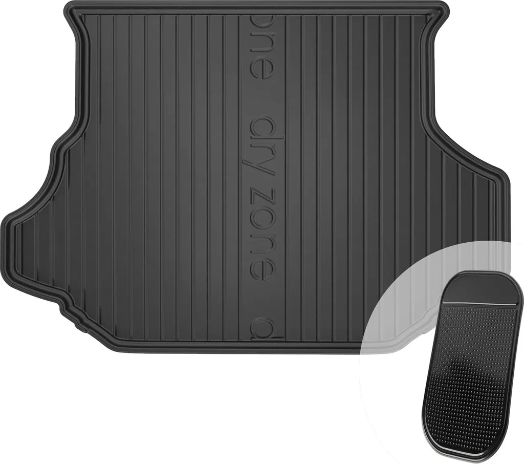 Tappeto Gomma Bagagliaio Su Misura Kia Carens II (02-06) Inodore