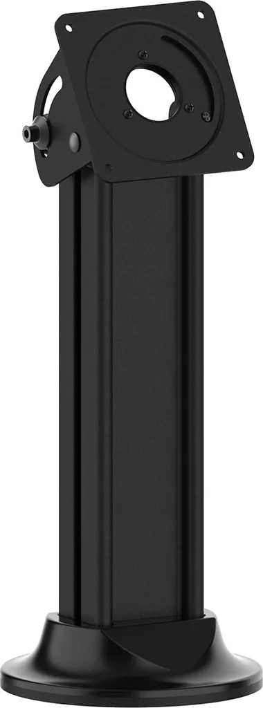 Support de table pour tablette à visser, bras de 30 cm, coloris Noir