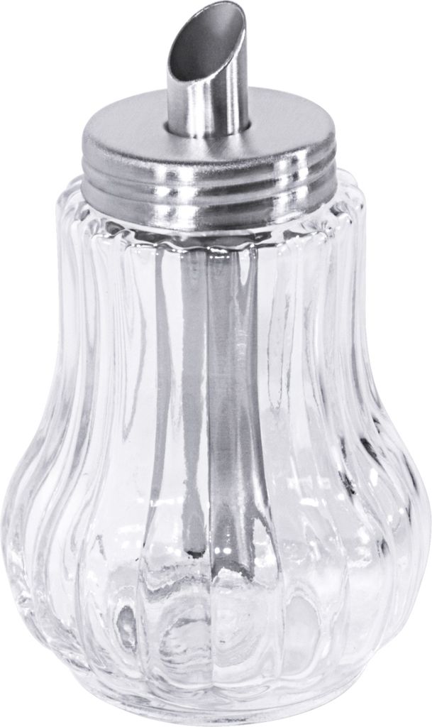 Suikerdispenser, gemaakt van dik, getint persglas, met een Productafbeelding 