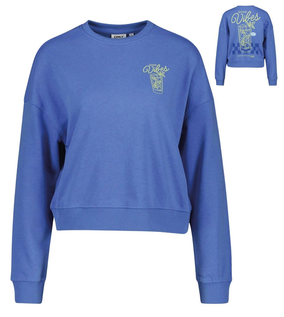 Only Vivvian Crew Neck Pullover Damen