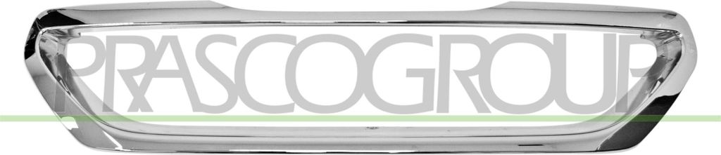 PRASCO PG5002305 Rahmen Kühlergrill Kühlergitter passend für PEUGEOT 2008 Kombi (CU) Chrom