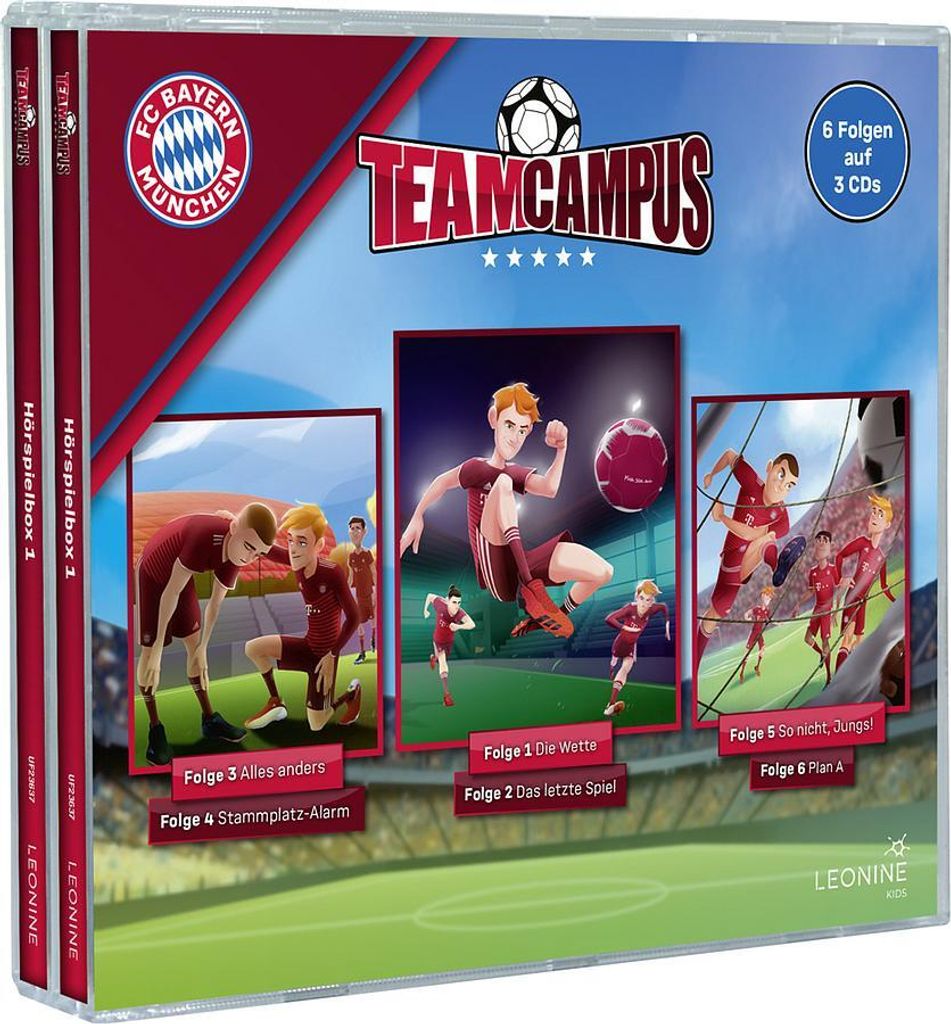 FC Bayern Team Campus (Fußball) Hörspielbox 1 Produktbild 1