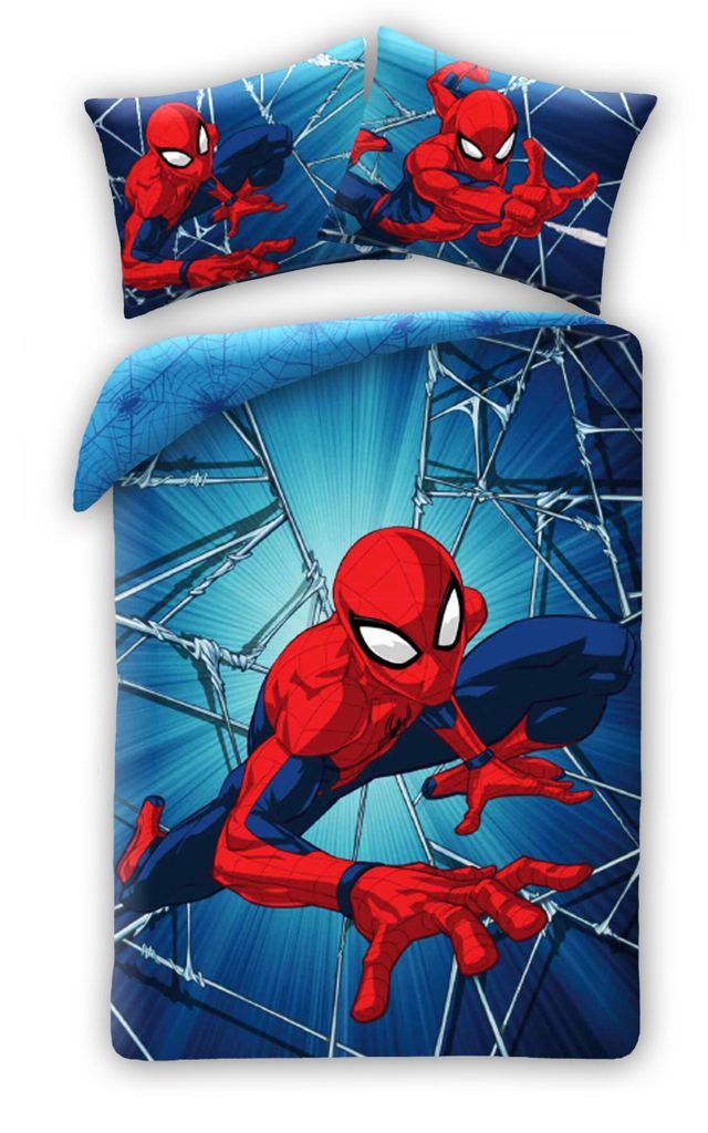 Pościel Spider-Man - Set 140x200 cm z Poduszką 70x90 cm, Image du produit 