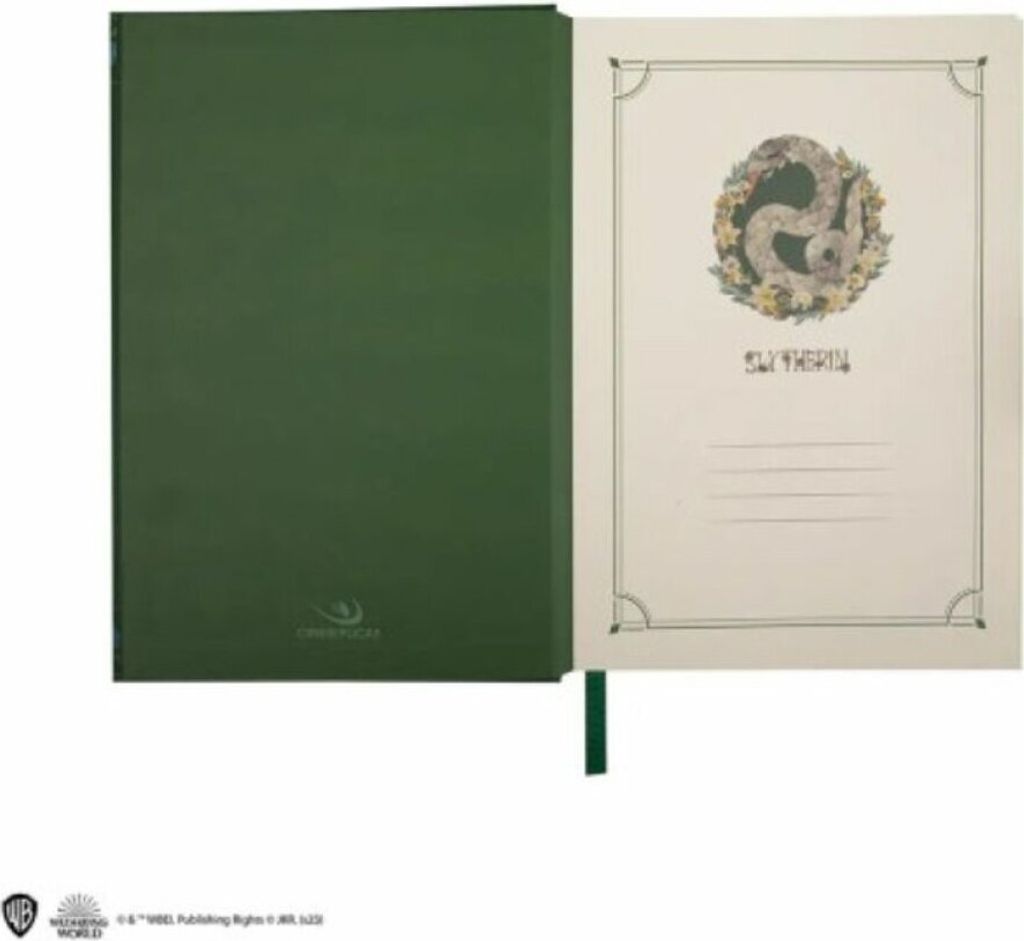 Tagebuch de luxe Magische Welt von Slytherin