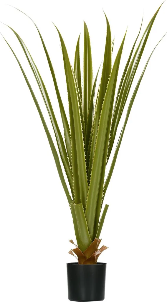 Plante artificielle agave 90 cm pour décoration intérieure et jardin