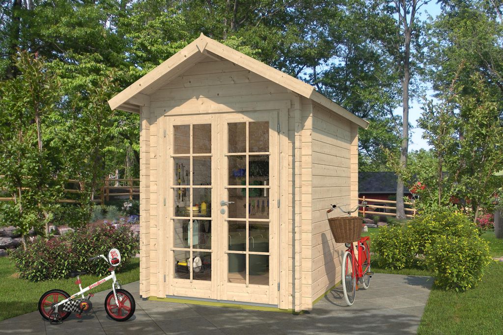 Fjordholz Gartenhaus Modell Lexi 44 B Premium