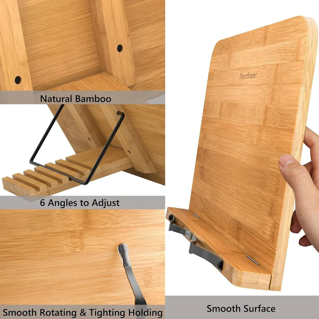 Support de lecture standard Equivera pupitre de table ergonomique