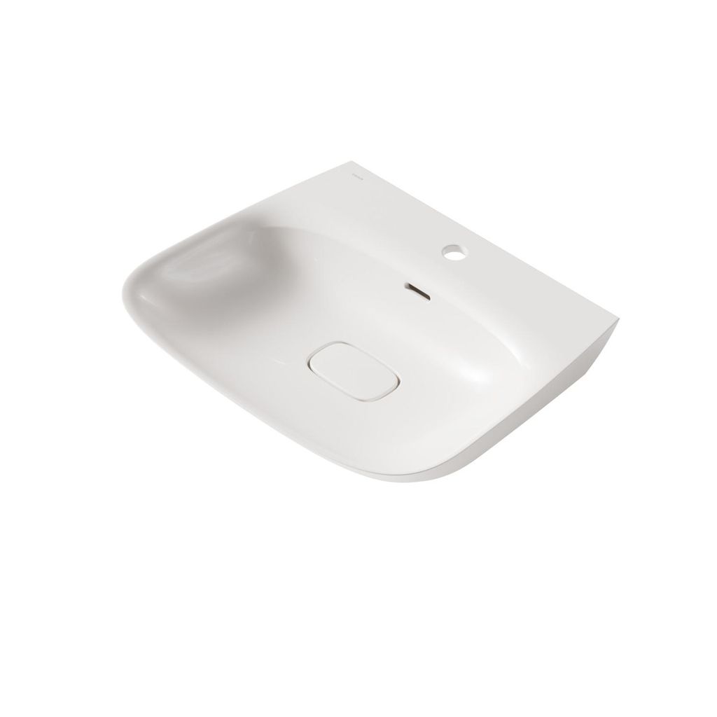 VIGOUR Waschbecken VOGUE Waschtisch Mineralguss mit ProtectPlus Beschichtung 60x50cm, weiß