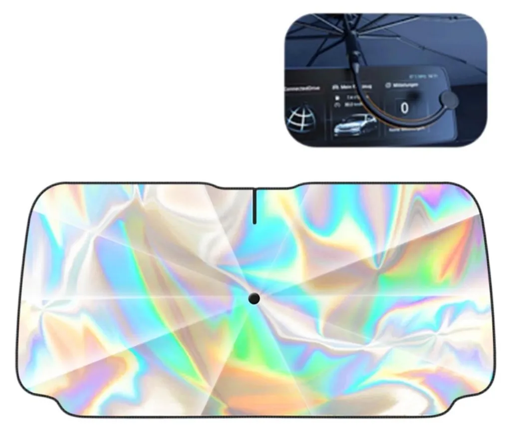 Pare-soleil Parapluie de Voiture - Fini le Volant Brûlant et les Rayons UV