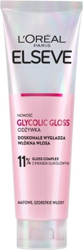 L ́Oréal Paris Elseve Glycolic Gloss Conditioner pflegender Conditioner für Feinheit und Glanz des Haars 150 ml