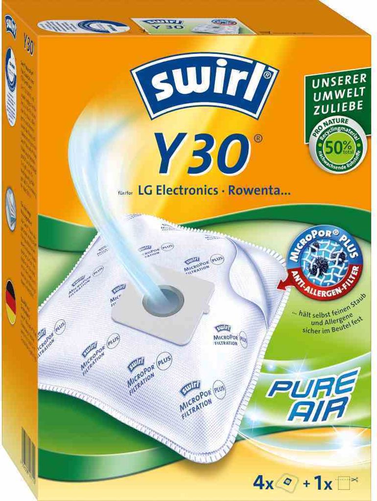 Swirl Y 30, Bílá, 166 mm, 238 mm, 76 mm, 200 g, 4 kusů Obrázek produktu 
