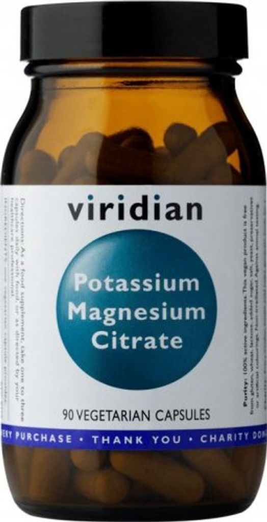 Cytrynian potasu i magnezu 90 kapsułek (potas i magnez) Zdjęcie produktu 