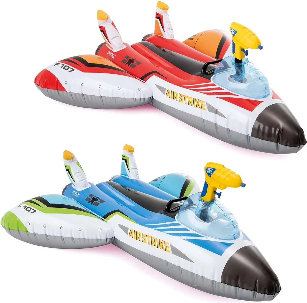 Avion Gonflable Stable Intex 57536 : Finis l'Ennui à la Piscine en Été