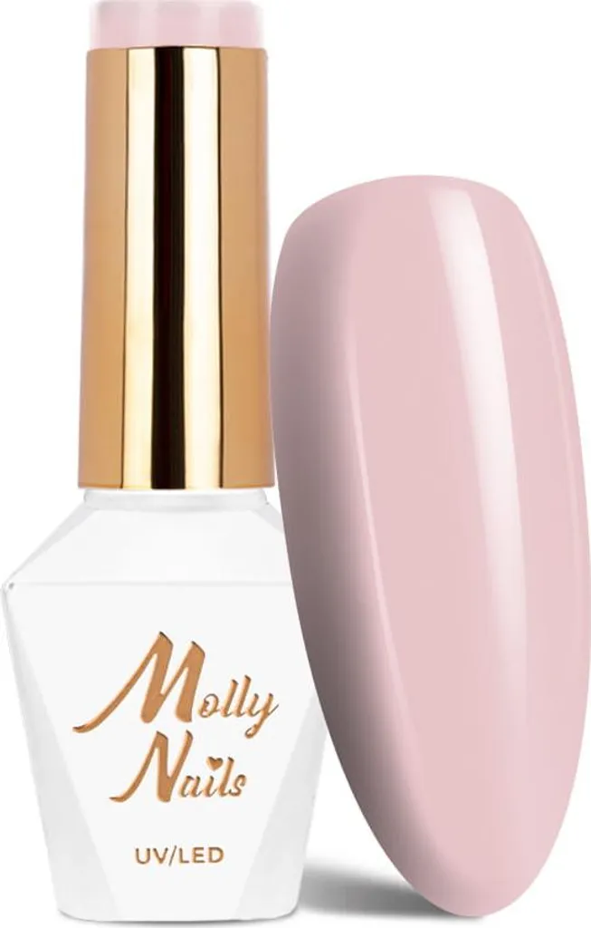 Vernis Hybride Molly Nails I'm Nudelover 522 Nudematic sans HEMA 8g