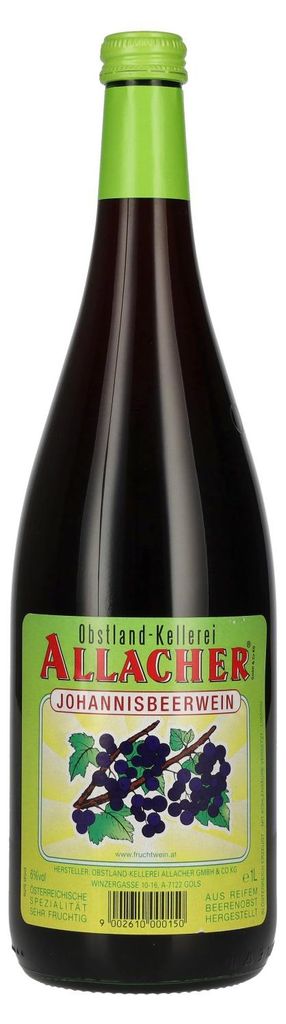 Allacher Johannisbeerwein 6% Vol. 1l