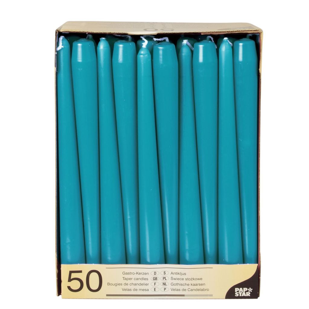 PAPSTAR 81764 - Rund - Türkis - 7 h - 50 Stück(e) Produktbild 