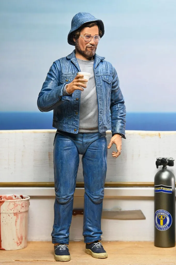 Figurine Matt Hooper Ultimate 18 cm avec Accessoires Amity Arrival Jaws