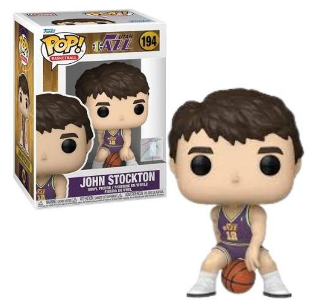 Funko Pop! Basketball: Utah Jazz - John Stockton #194 Produktbild 