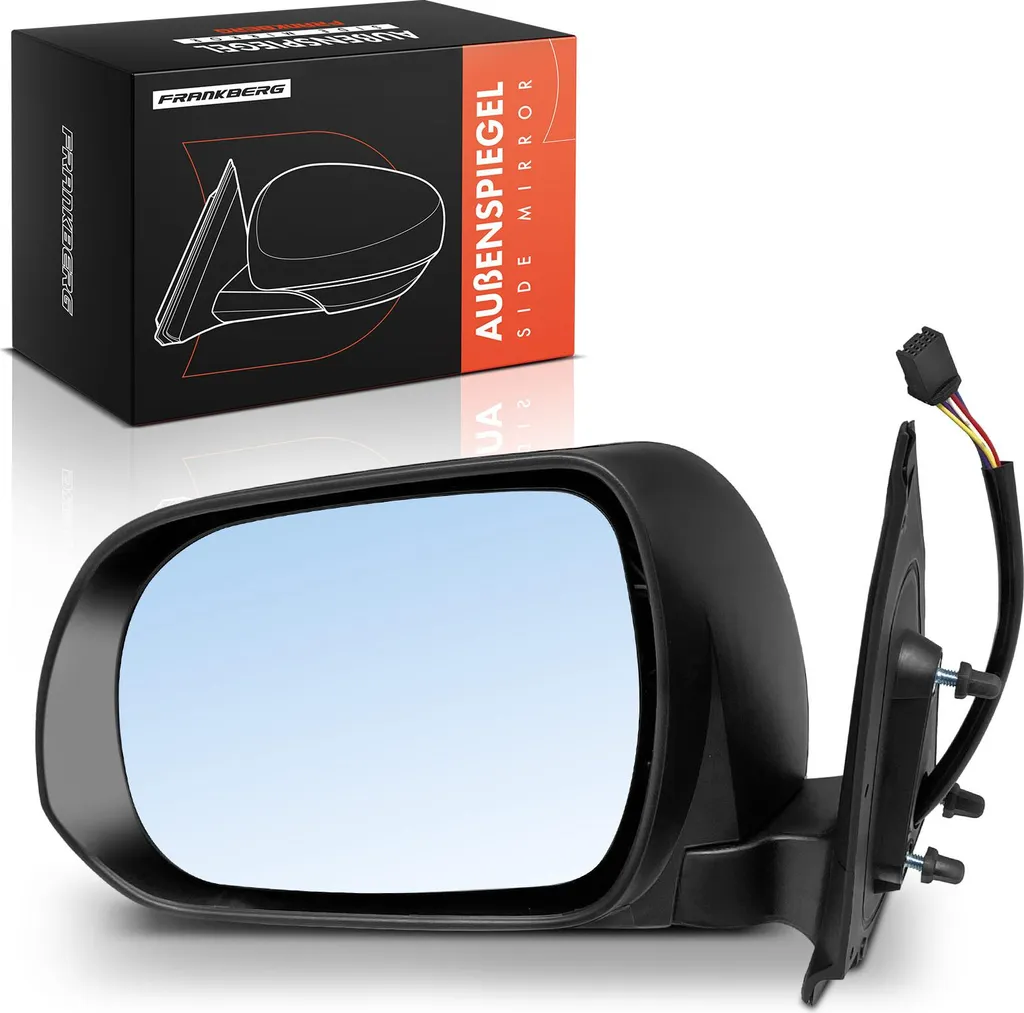 Rétroviseur Gauche Renforcé pour Toyota Hilux VII 2012+ Verre Clair