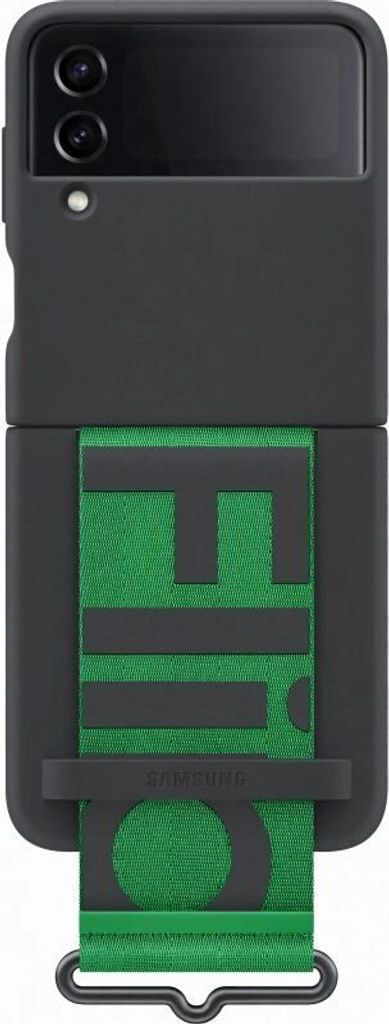 Samsung Silicone Cover with Strap (Galaxy Z Flip 4) schwarz Obrázok produktu 