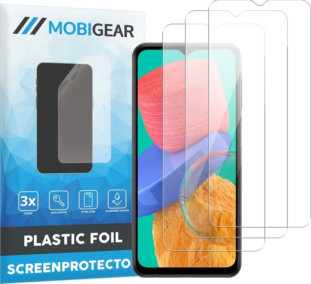 Mobigear  Samsung Galaxy M33 Displayschutz Schutzfolie - Produktbild 