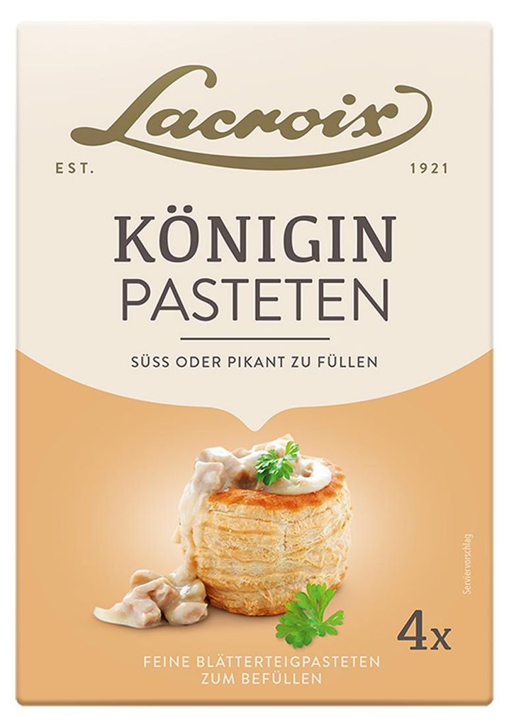 Pasztety królowej Lacroix 4 sztuki Zdjęcie produktu 