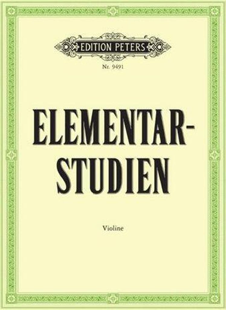 Elementarstudienfür Violine