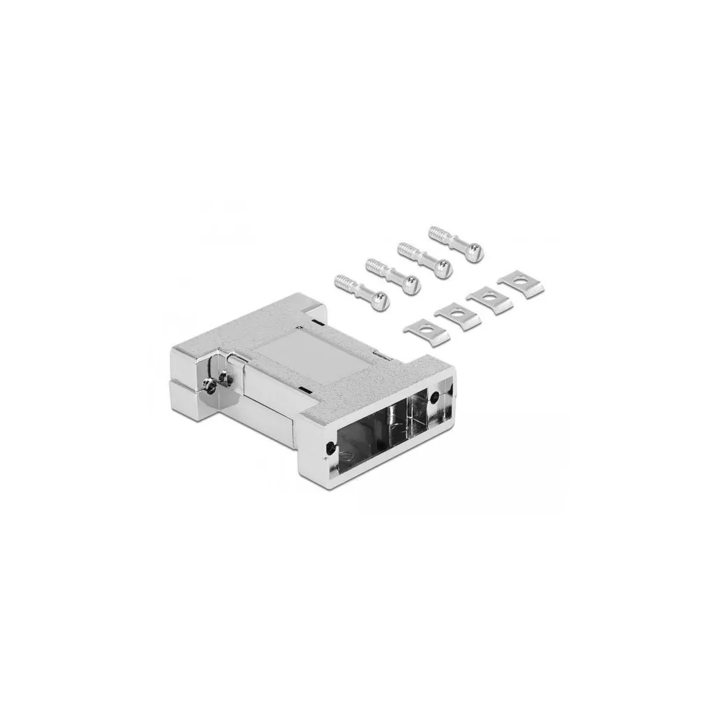 Solution de Panneau Delock pour 2x D-Sub 15 Pin - Idéal Vidéo et Data