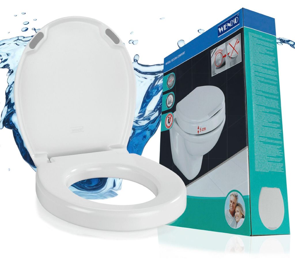 WENKO WC Deckel Secura Comfort Toiletten Absenkautomatik Produktbild 