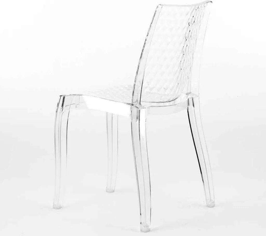 Chaise transparente en polycarbonate Hypnotic Grand Soleil design - 8