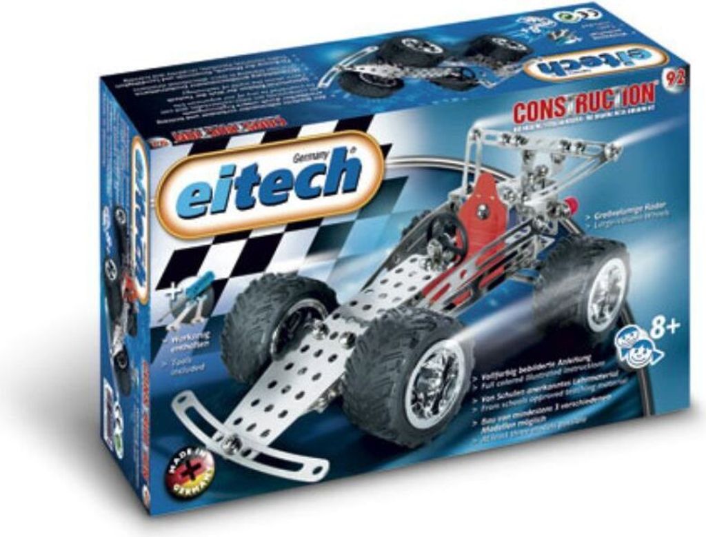 eitech Metallbaukasten 00092 - Rennwagen/Quad Produktbild 