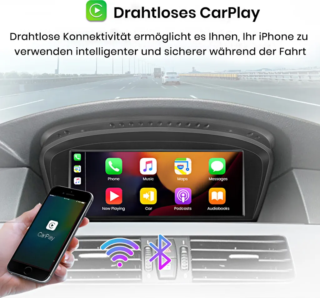 Autoradio Android Auto BMW Série 5 E90 E91 CCC avec Écran Tactile 8.8" - 6