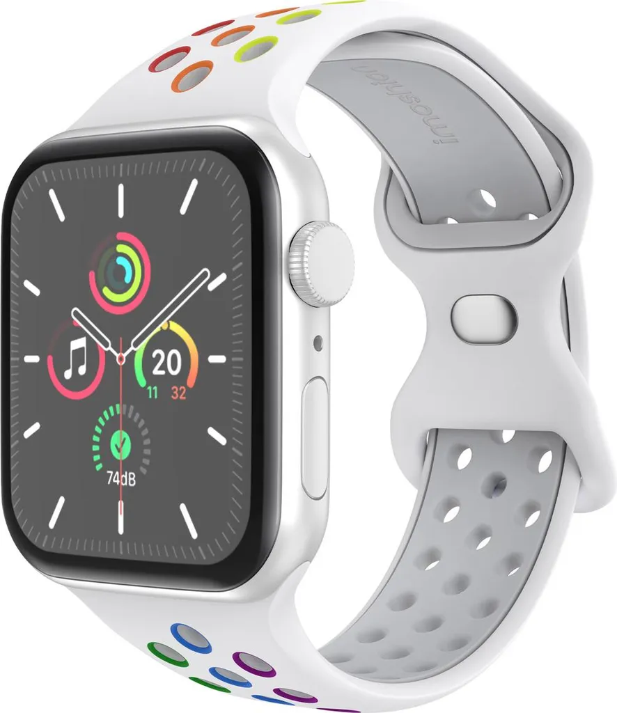 Watch Ultra - 49 mm, Watch Ultra 2 - 49 mm, Watch SE - 44 mm, Watch SE 2023 - 44 mm, Watch SE 2022 - 44 mm, Watch 9 - 45 mm, Watch 8 - 45 mm, Watch 7 - 45 mm, Watch 6 - 44 mm, Watch 5 - 44 mm, Watch 5 - 44 mm, Watch 4 - 44 mm, Watch 44 mm, Watch 42 mm, Watch 3 - 42 mm, Watch 2 - 42 mm, Watch 1 - 42 mm, Watch 10 - 46 mm Watch 10 - 46 mm Watch Band: imoshion Sport+ Band