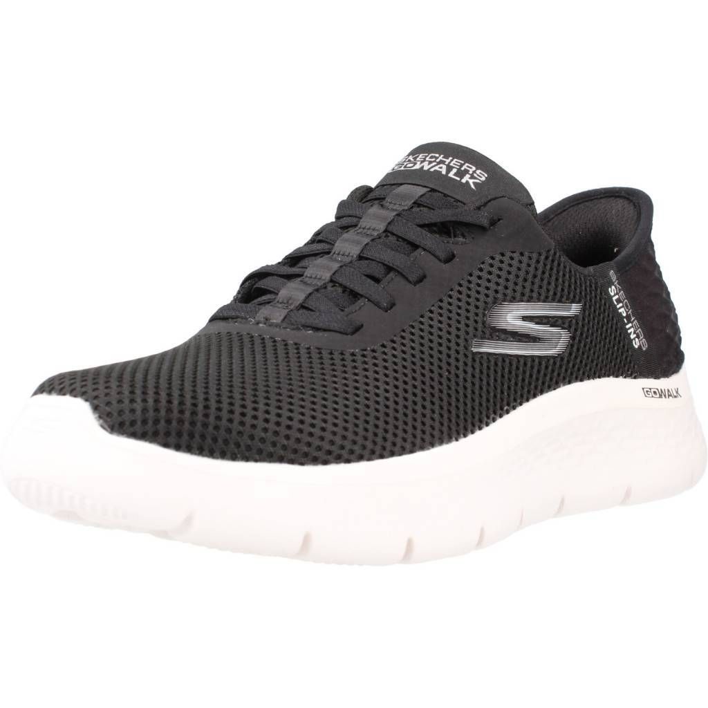SKECHERS SLIP INS- GO WALK FLEX- GRAND ENTRANCE- Schwarz