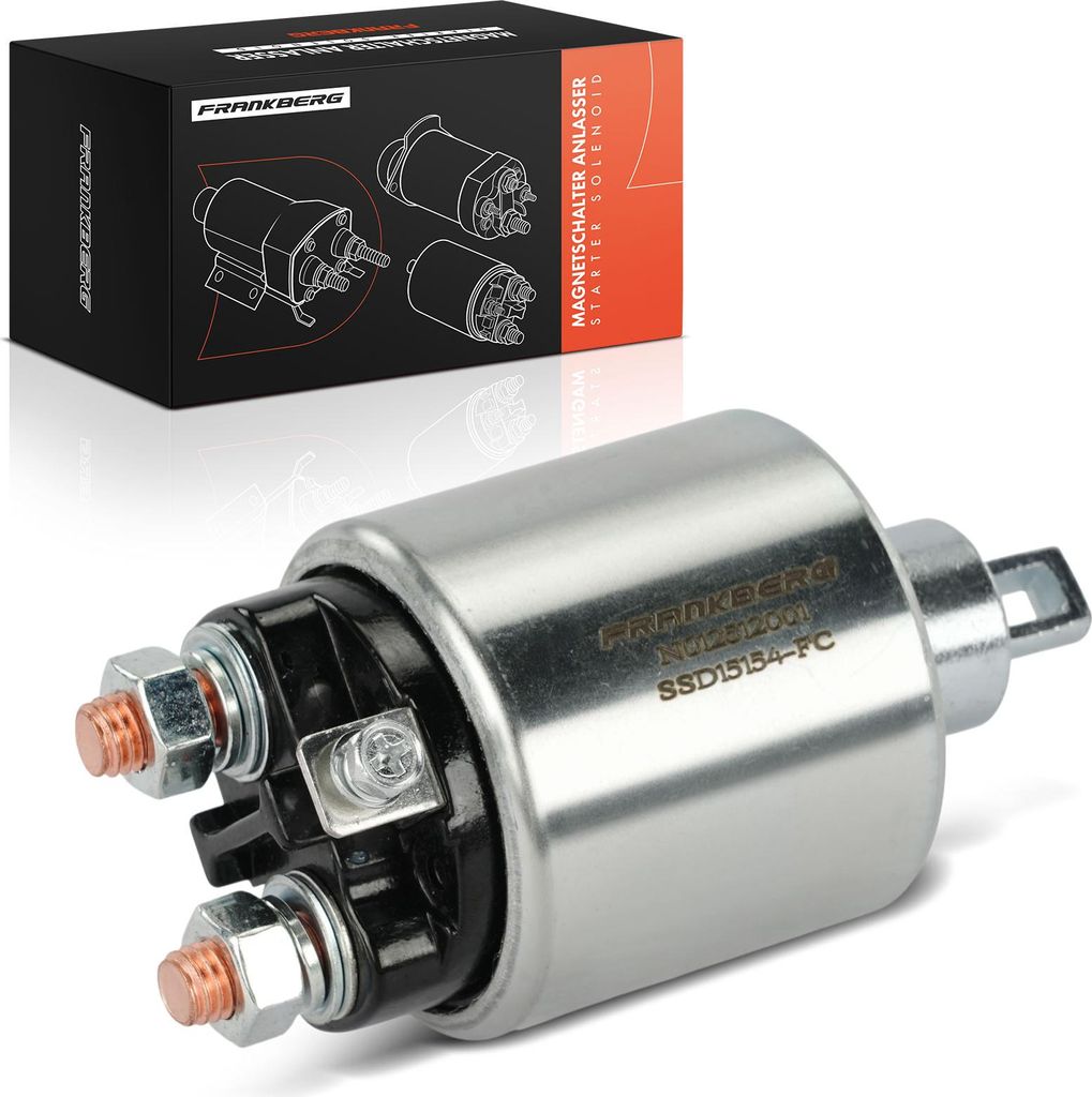 Frankberg 1x Magnetschalter Starter für Nissan Patrol GR Y60 Isuzu Trooper I Campo UBS KB