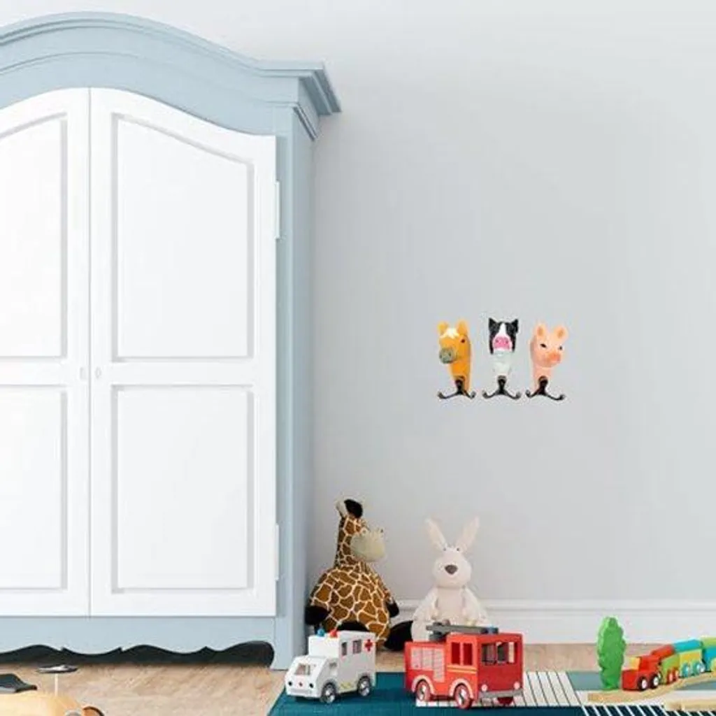 Support de tringle à vêtements en bois double rail pour dressing