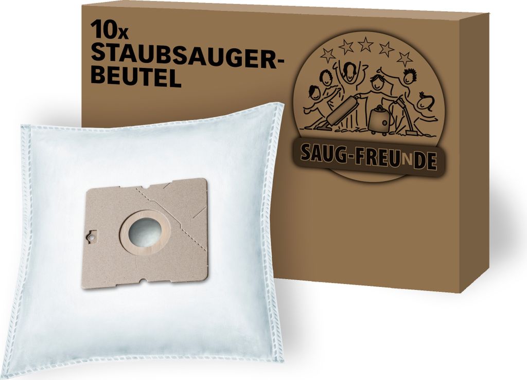 SAUG-FREUnDE | 10 Staubsaugerbeutel kompatibel zu LIDL Aquapur, W5, DIV 1010