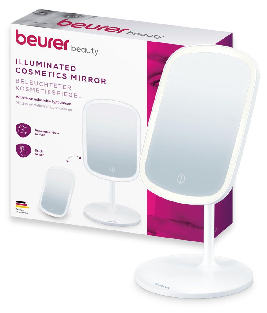 Espejo de maquillaje Beurer BS 47, con iluminación LED y Imagen del producto 