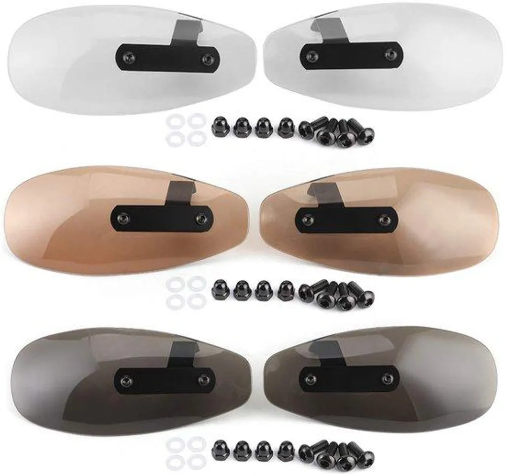 Patin de protection anti-chute universel en acrylique pour moto 10mm