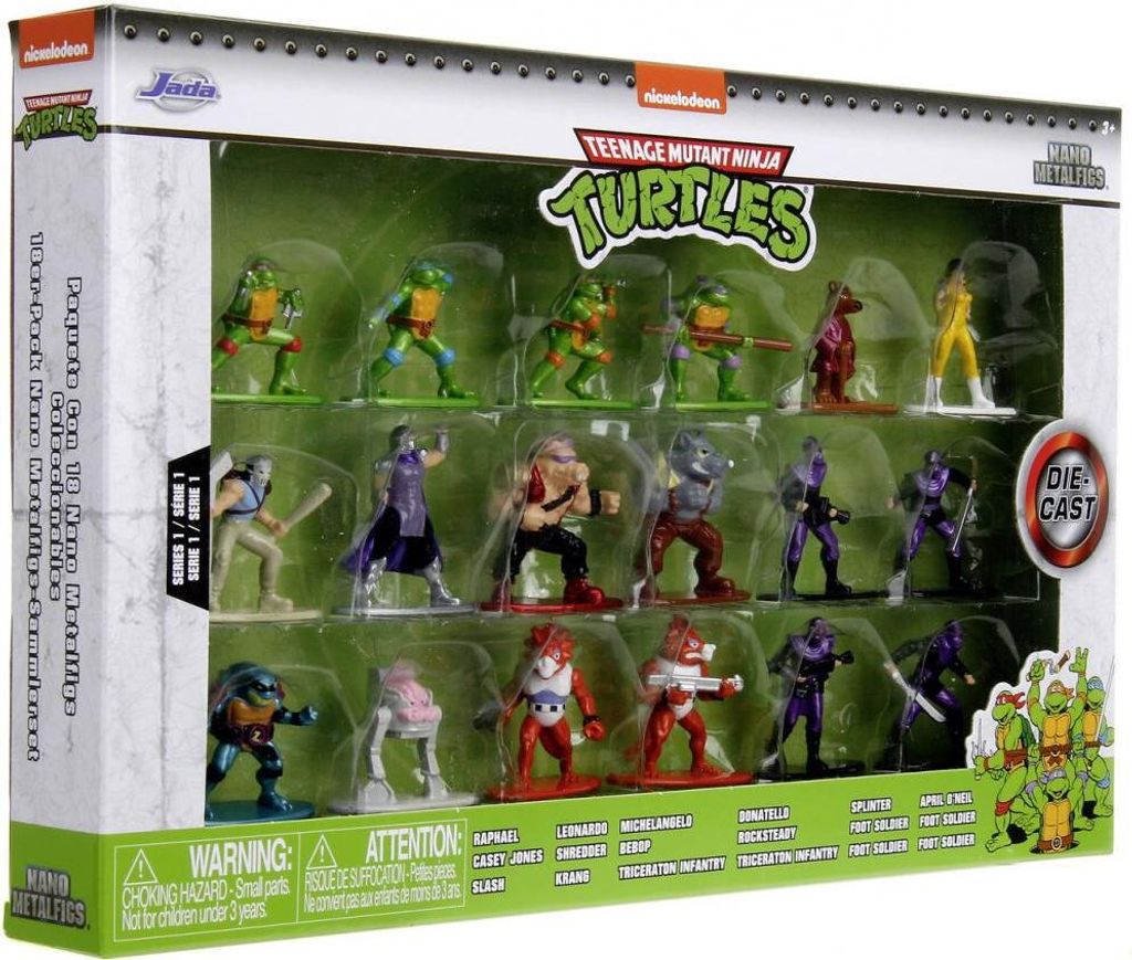 Jada Metalfigs Die-Cast Teenage Mutant Ninja Turtles Wave Produktbild 1
